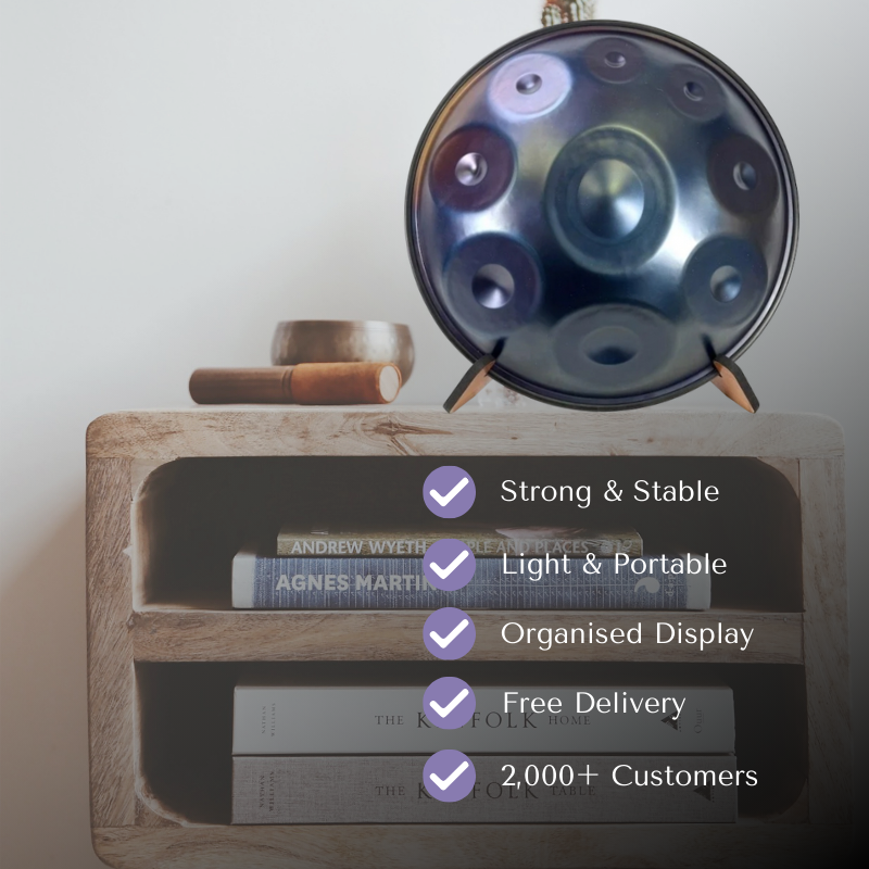 Wooden Handpan Drum Stand