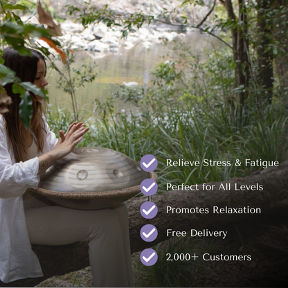 Quantum Lifestyle™ Handpan Drum