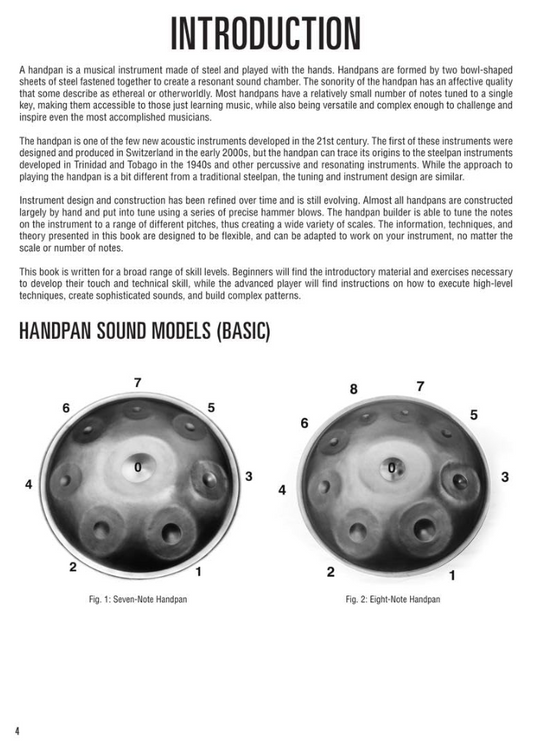 Hal Leonard Handpan Method (Paperback + Online Video Tutorials)