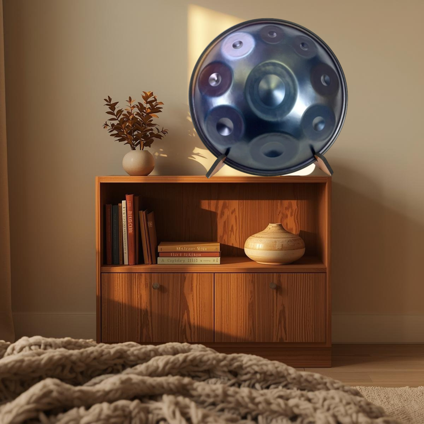 Wooden Handpan Drum Stand